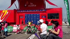 Fiesta de la bicicleta en Vilagarc�a.