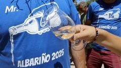 Un momento de la celebraci�n del Albari�o