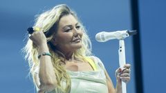 Amaia Montero, en uno de los conciertos de la gira en Madrid