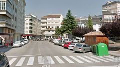 El incidente se produjo el pasado viernes en la terraza de una cafeter�a de la plaza de Galicia