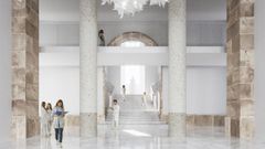 Mientras universidades y Xunta debaten el futuro de cmo se va a impartir la titulacin de Medicina, el histrico edificio que alberga esta carrera acelera sus obras este verano para afectar lo mnimo a la docencia del prximo curso. El proyecto se ha troceado para ir asumiendo las obras y actualmente se estn rehabilitando las zonas comunes, entre ellas el vestbulo principal y su imponente escalinata.