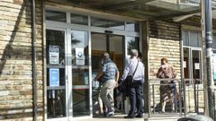 Entrada del ambulatorio Virxe Peregrina, en Pontevedra