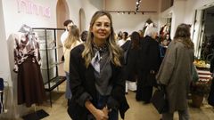 María Adalur, en su nueva tienda, Nima, en la calle Betanzos de A Coruña