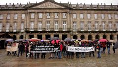 Concentraci�n en Santiago en contra de los recortes en I+D+i
