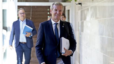 El presidente de la Xunta, Alfonso Rueda.