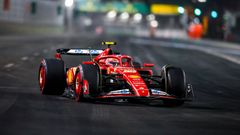 GP de Las Vegas F1 2024.Carlos Sainz durante el GP de Las Vegas F1 2024