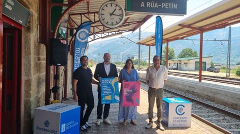 �lvarez, Merelles, Albert y Solarat presentaron los festivales.