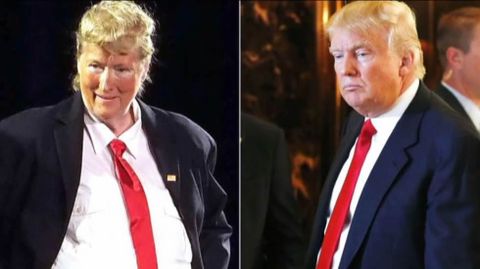 Meryl Streep se mete en la piel de Donald Trump