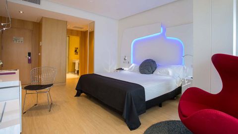 Una habitaci�n del hotel Ayre