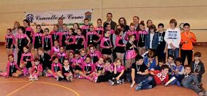 En Cervo tambi�n se cerr� el curso de las escuelas deportivas municipales, en la imagen. 