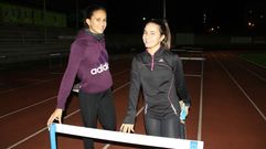 Bel�n Garc�a e In�s Docampo llevan a�os participando en la San Marti�o