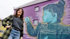 La profesora Helga V�zquez Regueira.