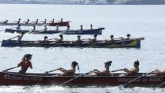 Las crucenses, en primer plano, fueron las m�s r�pidas.