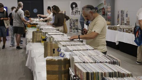 Mercado de Discos do Noroeste en el hotel Hesperia