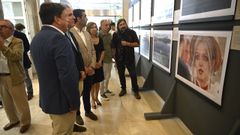 Un momento da presentaci�n da mostra