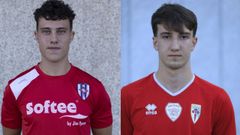 Brian Castro y Axel S�nchez, con sus anteriores clubs.