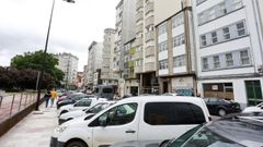 Aparcamientos en la plaza Fonte dos Ranchos, una de las zonas que necesita ms estacionamientos en Lugo