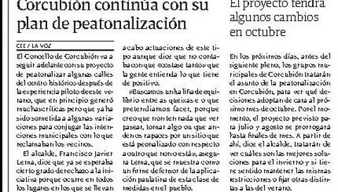 Noticia publicada el 11 de septiembre del 2014