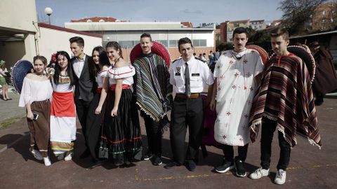 Fiestas de carnavales en los colegios de Barbanza