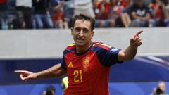 Mikel Oyarzabal, autor de dos de los goles del encuentro de anoche