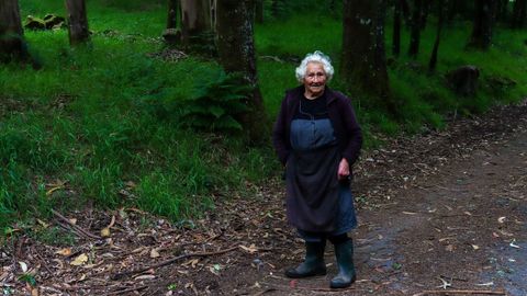 Felisa Gonzlez leva vivindo no Irixo durante os seus 101 anos e nunca tivo a intencin de marchar