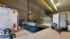 El zulo encontrado por el operativo policial