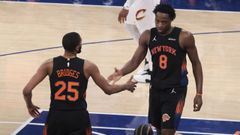 Bridges y Anunoby, en el segundo partido de la final de la Conferencia Este