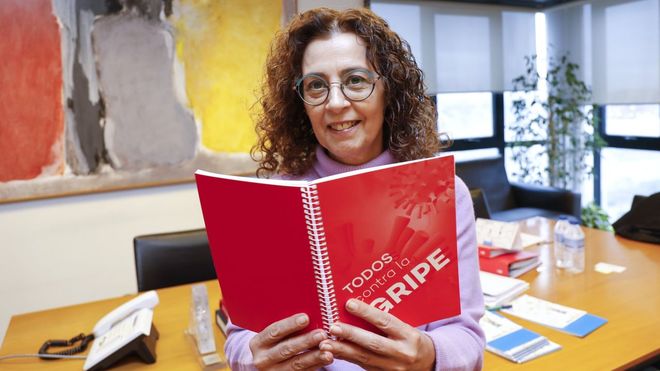La directora xeral de Sa�de P�blica Carmen Dur�n, en una foto del 2024.