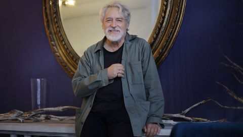 O escritor no C&iacute;rculo de Artes&aacute;ns da Coru&ntilde;a o pasado martes.