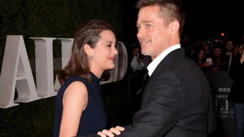 Los medios especularon sobre si Marion Cotillard hab�a sido la raz�n del divorcio de los actores por un supuesto �affair� durante el rodaje de la pel�cula. 