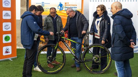 Presentacin de la nueva carrera de BTT en la Diputacin de Ourense