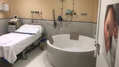 Zona de partos del Hospital Provincial de Pontevedra, en una imagen del 2020
