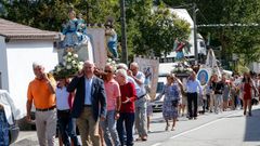 �Arrancan las fiestas de San Roqui�o en Lousame!