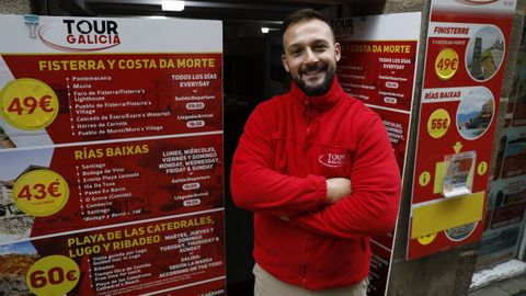 Miguel Ángel Vázquez apuesta por los viajes personalizados para que los peregrinos conozcan otras zonas de Galicia