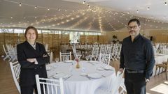 Alana Fraga y Jorge Sarmiento son los responsables del restaurante La F&aacute;brica, que abri&oacute; hace unos meses en Celanova