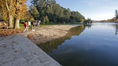 La playa fluvial del L�rez, en una imagen de archivo