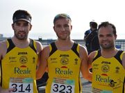 Atletas del club estradense acudieron a la prueba de Ribeira.