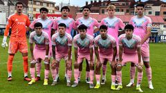 Once inicial del Real Oviedo Vetusta ante el Marino de Luanco