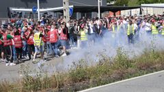 Jornada de huelga del metal en Ferrol