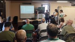 Imagen del taller celebrado en To�n.