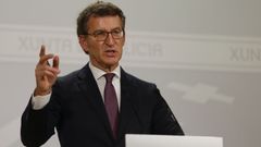 En directo, Feijoo tras el Consello de la Xunta