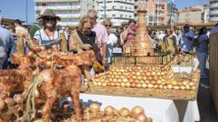 Feira da Cebola en el puerto de Sanxenxo
