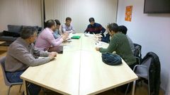 Reuni�n con los vecinos de Pastoriza