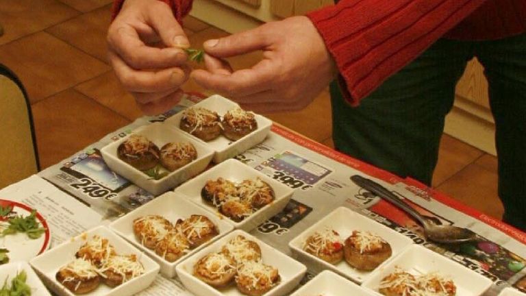 Tapas presentadas nunha edicin anterior do certame da Pobra do Brolln