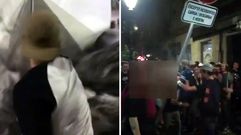 La Polic�a Local busca a los autores de una noche de vandalismo en el centro de Vigo