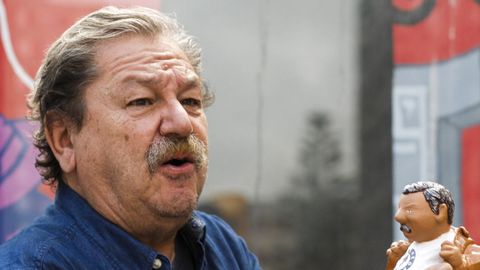  El escritor hispano-mexicano Paco Ignacio Taibo II, fundador de la Semana Negra de Gij�n