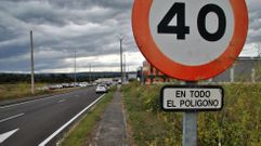 Zona del pol�gono industrial de O Reboredo, en Monforte, en la que ser� construida la planta farmac�utica de Kern Pharma