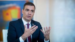 Pedro S�nchez, en La Moncloa