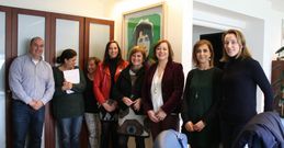 El equipo de Igualdade se entrevist� con la secretaria xeral, Susana L�pez Abella, y sus colaboradoras.