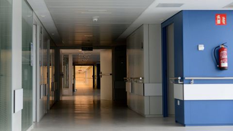 Imagen de archivo del interior de un hospital.